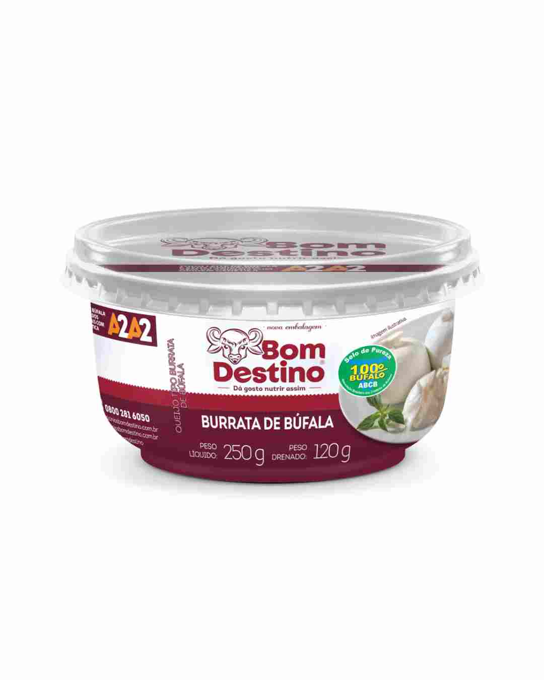 Burrata Bom Destino 120g